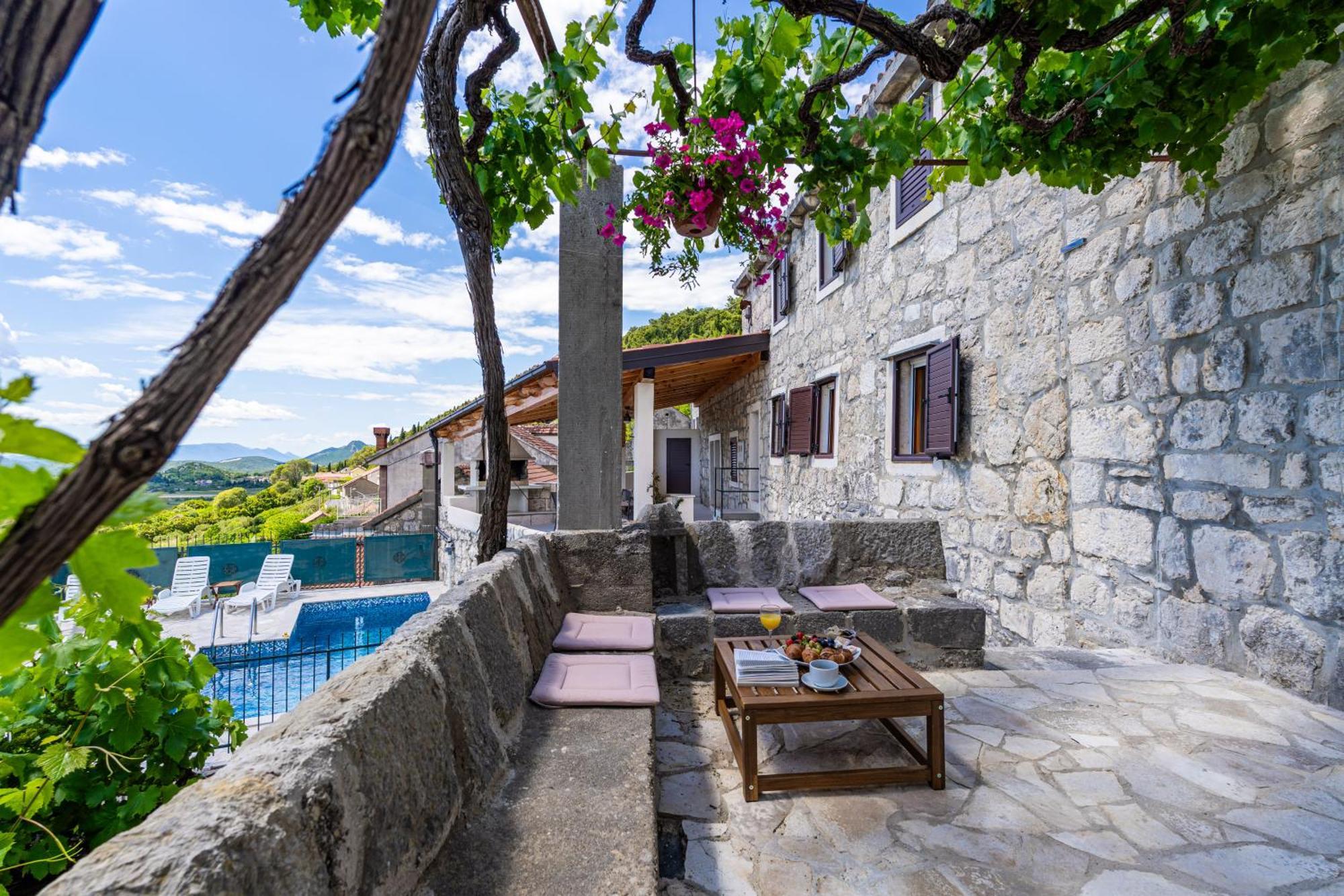 Private Pool Villa - Meditteranean Peace Slano Eksteriør billede